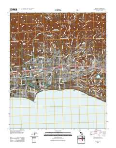 Goleta 2012 topographic map thumbnail