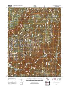 Goodyears Bar 2012 topographic map thumbnail
