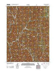 Goose Gap 2012 topographic map thumbnail