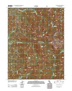 Granite Chief 2012 topographic map thumbnail