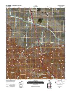 Grapevine 2012 topographic map thumbnail