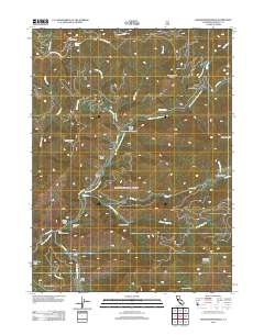 Grasshopper Ridge 2012 topographic map thumbnail