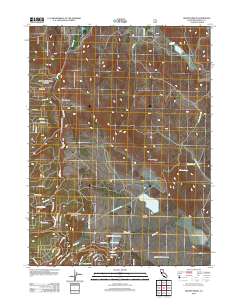 Graven Ridge 2012 topographic map thumbnail
