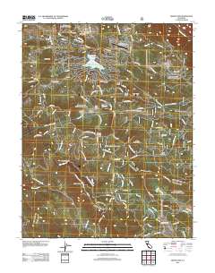 Groveland 2012 topographic map thumbnail