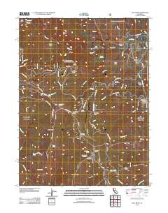 Hall Ridge 2012 topographic map thumbnail