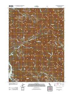 Hanland Peak 2012 topographic map thumbnail