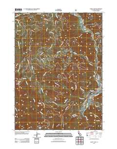 Happy Camp 2012 topographic map thumbnail