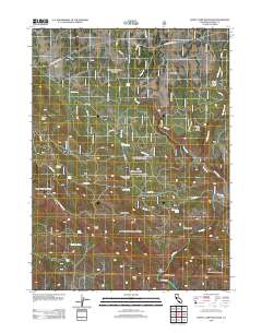 Happy Camp Mountain 2012 topographic map thumbnail