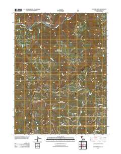Hayfork Bally 2012 topographic map thumbnail