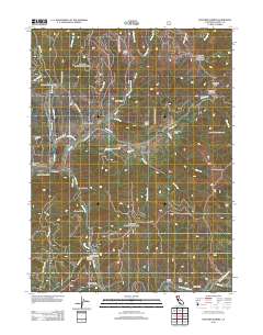 Hayfork Summit 2012 topographic map thumbnail