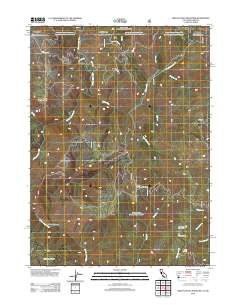 High Plateau Mountain 2012 topographic map thumbnail
