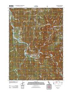 Hiouchi 2012 topographic map thumbnail