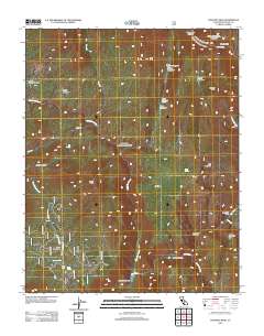 Hockett Peak 2012 topographic map thumbnail