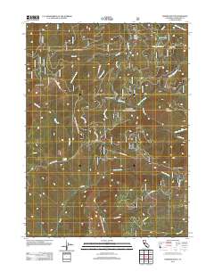 Hopkins Butte 2012 topographic map thumbnail