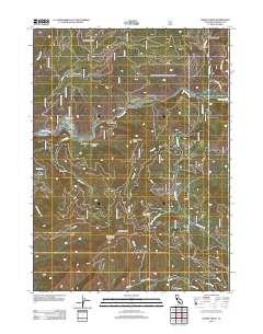 Horse Creek 2012 topographic map thumbnail