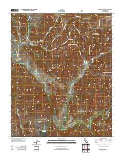 Huasna Peak 2012 topographic map thumbnail