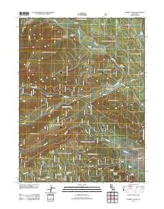 Humbug Valley 2012 topographic map thumbnail