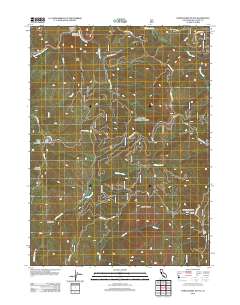 Hurdygurdy Butte 2012 topographic map thumbnail