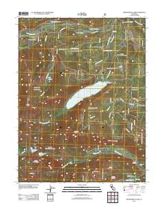 Independence Lake 2012 topographic map thumbnail