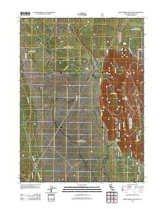 Indian Spring Mountain 2012 topographic map thumbnail
