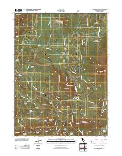 Jacks Backbone 2012 topographic map thumbnail