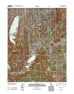 June Lake 2012 topographic map thumbnail