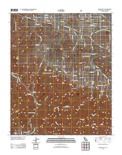 Juniper Hills 2012 topographic map thumbnail