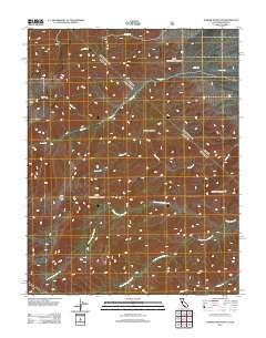 Juniper Mountain 2012 topographic map thumbnail