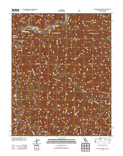 Junipero Serra Peak 2012 topographic map thumbnail