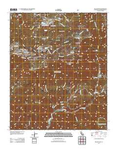 Keller Peak 2012 topographic map thumbnail