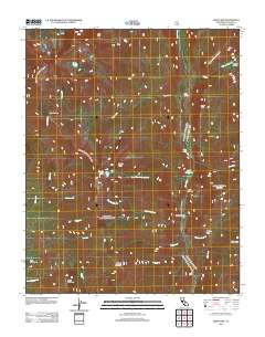 Kern Lake 2012 topographic map thumbnail