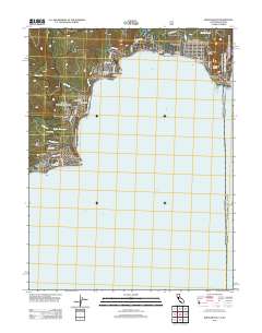 Kings Beach 2012 topographic map thumbnail