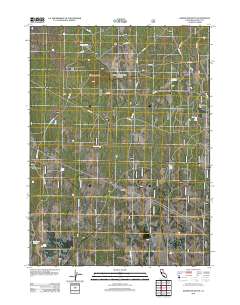 Knobcone Butte 2012 topographic map thumbnail