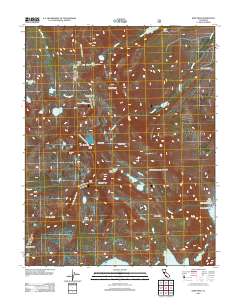Koip Peak 2012 topographic map thumbnail