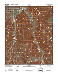 La Panza Ranch 2012 topographic map thumbnail
