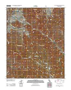 Lake Isabella South 2012 topographic map thumbnail
