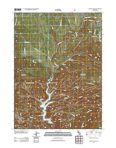Lake McCloud 2012 topographic map thumbnail