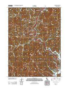 Lamoine 2012 topographic map thumbnail