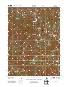 Leech Lake Mountain 2012 topographic map thumbnail