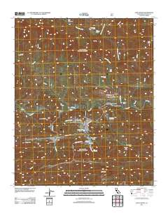 Lion Canyon 2012 topographic map thumbnail