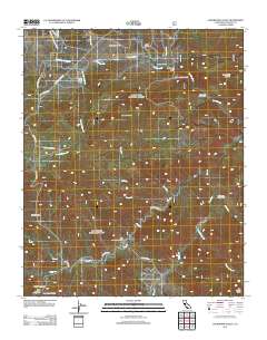 Lockwood Valley 2012 topographic map thumbnail