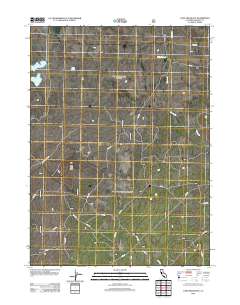 Lone Pine Butte 2012 topographic map thumbnail