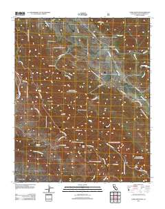 Lopez Mountain 2012 topographic map thumbnail