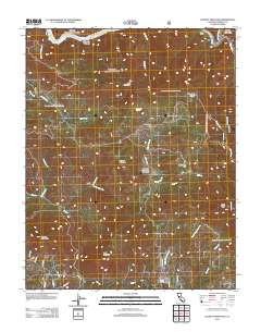 Luckett Mountain 2012 topographic map thumbnail