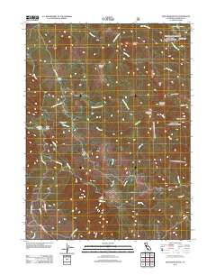 Mad River Buttes 2012 topographic map thumbnail