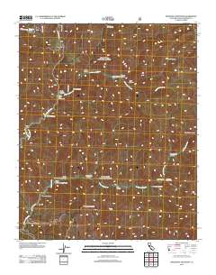 Manzanita Mountain 2012 topographic map thumbnail