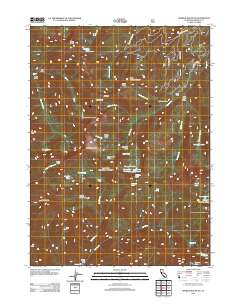 Marble Mountain 2012 topographic map thumbnail