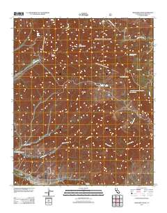 Margarita Peak 2012 topographic map thumbnail