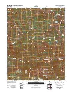 Mariposa Grove 2012 topographic map thumbnail