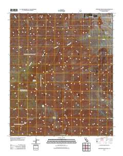 Martinez Mountain 2012 topographic map thumbnail